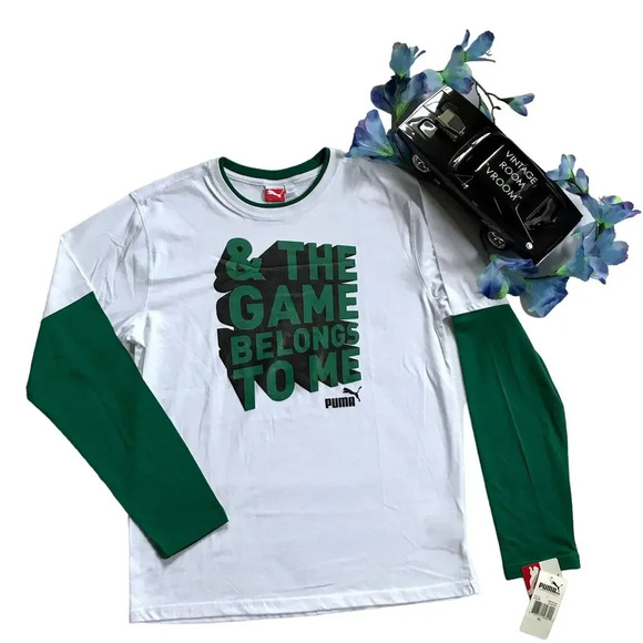 Puma NWT Long Sleeves Shirt Older Boys Various - Picture 1 of 10